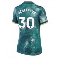 Camiseta Tottenham Hotspur Rodrigo Bentancur #30 Tercera Equipación Replica 2024-25 para mujer mangas cortas